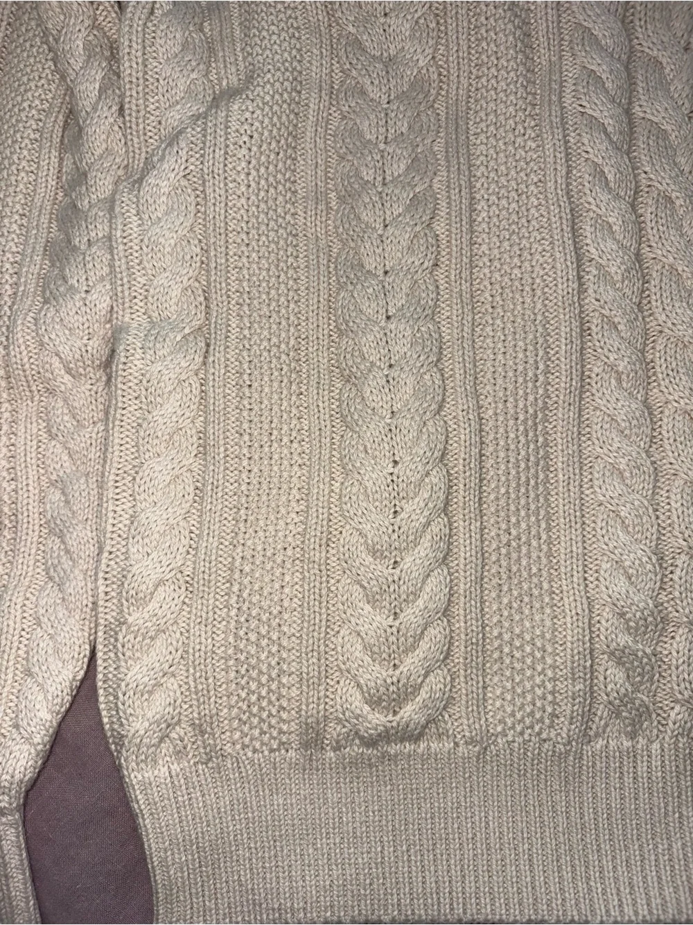 NWT- J. Crew 100% Cotton, Heavyweight Cable Knit Crewneck Sweater